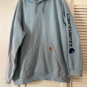 Carhartt Men's Blue Hoodie